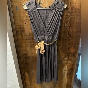 Development purple boho midi dress size medium